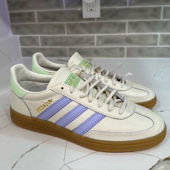 adidas Other - Adidas Handball Spezial. Men’s Size 7.5 M. Color Off White Violet Purple Gum.